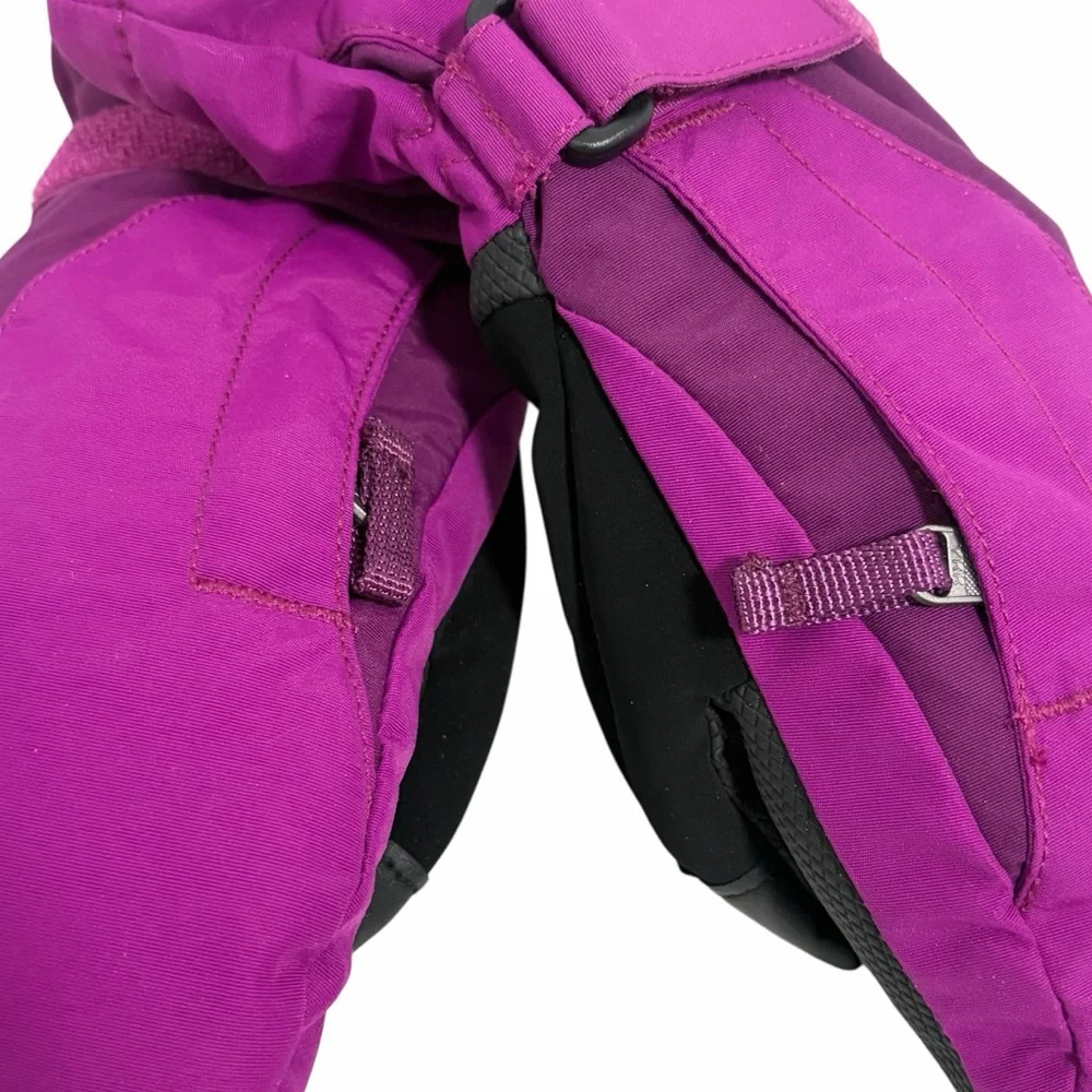 Lands’ End Kids Squall Snow Mittens Girls Raspberry Pink - New - Size 5